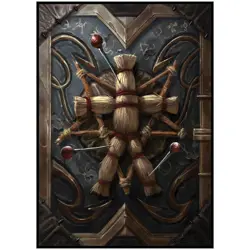 Book of Curses – MTG Size – 100 Textured Matte Card Sleeves - Image 1
