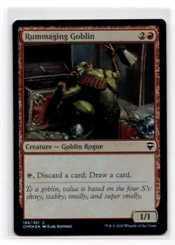 Rummaging Goblin - Foil NM-Mint, English - Commander Legends CMR MTG 198 - Image 1