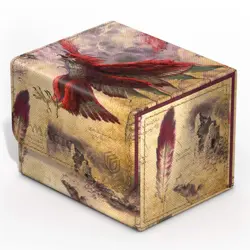 Ultimate Guard Sidewinder 100+ Xenoskin Deck Box - MTG Bloomburrow - Dragonhawk, - Image 1