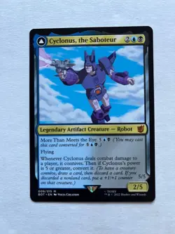 1x CYCLONUS, THE SABOTEUR - Transformers - MTG - Magic the Gathering - Image 1