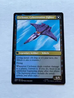 1x CYCLONUS, THE SABOTEUR - Transformers - MTG - Magic the Gathering - Image 2