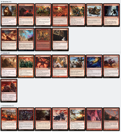 Krenko, Mob Boss GOBLIN TRIBAL TOKENS MTG Custom Commander Deck - Image 4