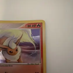 Pokemon TCG EX Sandstorm Flareon Holo Card 5/100 Sandstorm Flareon - Image 4