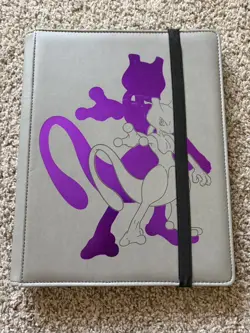 Pokemon Mewtwo Binder 9-Pocket Elite Series Ultra Pro A1 Organizer Used - Image 1