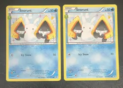 Pokemon TCG Snorunt RC7/RC32 Generations: Radiant Collection lot of 2 - Image 1