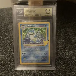 2021 POKEMON CELEBRATIONS BLASTOISE HOLO #2/102 BGS 9.5 (BETTER THAN PSA 10) - Image 1