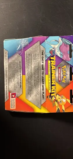 Pokemon Pikachu Libre and Suicune XY Trainer Kit TCG Open Box - Image 2