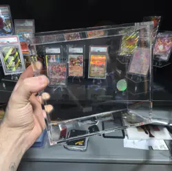 Pokemon Elite Trainer Box ETB Acrylic Display Storage Case + 2 booster display - Image 1