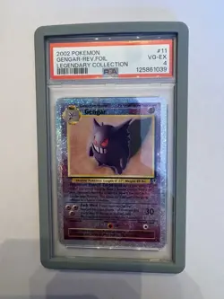 Pokemon 2002 Legendary Collection Gengar Reverse HOLO VG-EX PSA 4 - Image 1