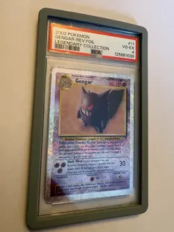 Pokemon 2002 Legendary Collection Gengar Reverse HOLO VG-EX PSA 4 - Image 2