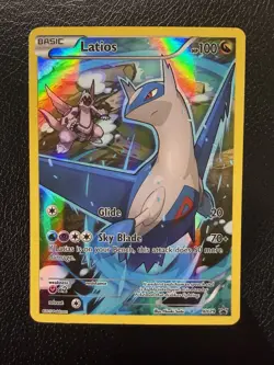 Pokemon TCG Latios XY79 XY Black Star Promo Full Art Ultra Rare Holo LP - Image 1
