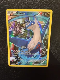 Pokemon TCG Latios XY79 XY Black Star Promo Full Art Ultra Rare Holo LP - Image 3