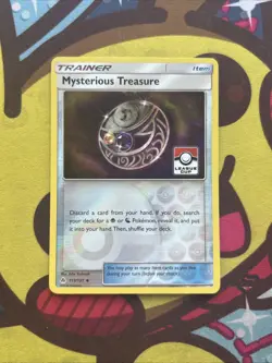 Pokemon Mysterious Treasure 113/131 - SM Forbidden Light - GLC - League Cup - Image 1