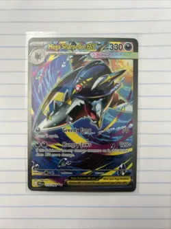 Mega Sharpedo Ex 127/94 SIR Phantasmal Flames Pokemon NM - Image 3
