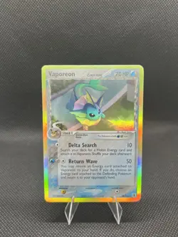Pokemon TCG - Vaporeon 18/113 - Ex Delta Species Holo Rare - LP - Image 2