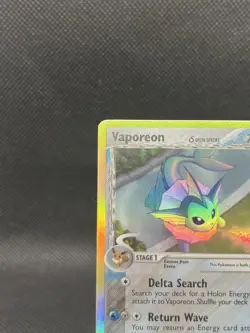 Pokemon TCG - Vaporeon 18/113 - Ex Delta Species Holo Rare - LP - Image 3