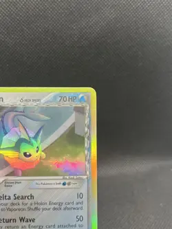 Pokemon TCG - Vaporeon 18/113 - Ex Delta Species Holo Rare - LP - Image 4