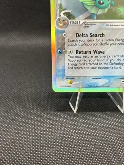 Pokemon TCG - Vaporeon 18/113 - Ex Delta Species Holo Rare - LP - Image 5