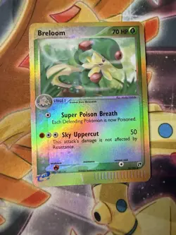 Pokemon TCG Sandstorm Breloom 33/100 Reverse Holo - Image 1