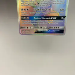 Pokemon TCG - Incineroar GX 188/181 Rainbow Secret Rare Sun & Moon Team Up NM - Image 5