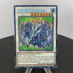 Yugioh Stardust Dragon L5DD-ENS01 1. Edition Secret Rare Near Mint - Image 1