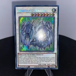 Yugioh Stardust Dragon L5DD-ENS01 1. Edition Secret Rare Near Mint - Image 2