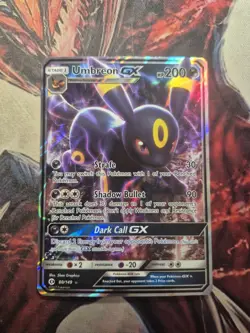 Umbreon GX 80/149 NM Sun And Moon Base Set Pokemon Card Near Mint - Image 1