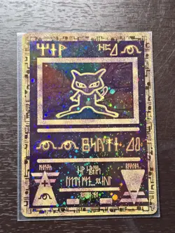 Pokemon card Ancient Mew 2000 Movie Promo Holo Card Pokemon Vintage - Image 1