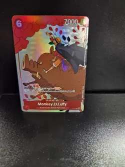 Monkey.D.Luffy (Gift Collection 2023) P-001 One Piece Promotion Cards Foil - Image 1