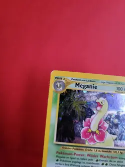 Pokemon Karte/card - Meganie Meganium 11/111 Holo Neo GENESIS - Excellent - Image 2