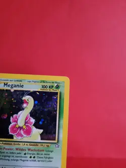 Pokemon Karte/card - Meganie Meganium 11/111 Holo Neo GENESIS - Excellent - Image 3