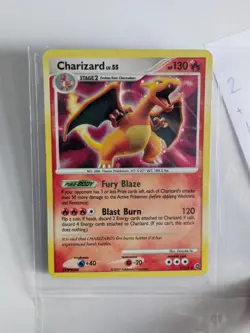 Charizard 3/132 Holo Rare Secret Wonders Diamond & Pearl 2007 Pokemon Card - Image 1