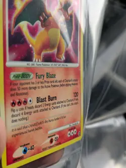 Charizard 3/132 Holo Rare Secret Wonders Diamond & Pearl 2007 Pokemon Card - Image 3