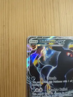 Pokemon Umbreon GX TCG Sun & Moon SM36 Promo Card Regular Sized MP - Image 2