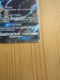 Pokemon Umbreon GX TCG Sun & Moon SM36 Promo Card Regular Sized MP - Image 4