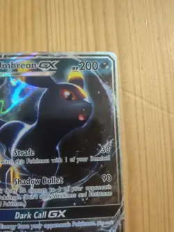 Pokemon Umbreon GX TCG Sun & Moon SM36 Promo Card Regular Sized MP - Image 5