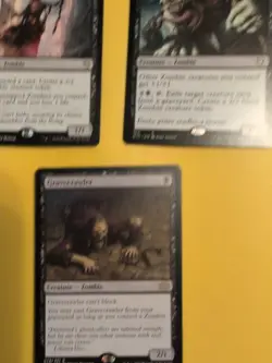 MTG Card. x3 Cryptbreaker,Gravecrawler, Cemetery Reaper. 3 zombies as shown - Image 2