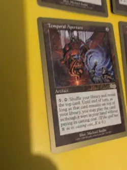 Temporal Aperture x4 World Championship Gold Border: Tokyo 1999 MTG Card. - Image 4