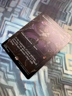 Confetti Foil Bitterblossom Anime Borderless NM Unplayed Wilds of Eldraine - Image 5