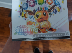 Pokemon TCG: S&V Prismatic Evolutions Factory Sealed Elite Trainer Box - Image 1