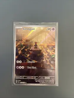 Pokemon TCG Sandygast Holo Card 214/193 Sv02: Paldea Evolved - Image 1