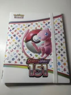 Pokemon TCG Scarlet & Violet 151 Empty Binder - Image 1