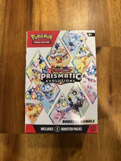 Pokemon TCG Prismatic Evolutions Booster Bundle - New / Factory Sealed - Image 2
