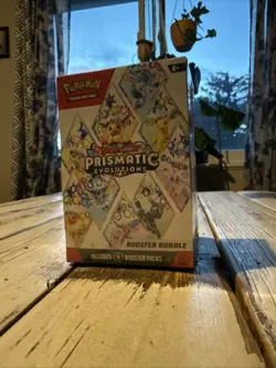 Pokemon TCG: Scarlet & Violet Prismatic Evolutions Booster Bundle SEALED BOX - Image 1