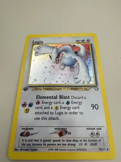 Pokemon TCG Lugia Neo Genesis 1st Edition Holo Rare Near Mint Condition 🔥 - Image 1