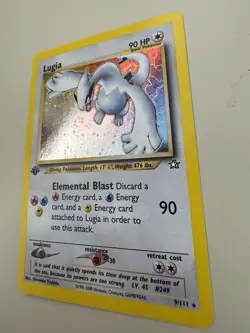 Pokemon TCG Lugia Neo Genesis 1st Edition Holo Rare Near Mint Condition 🔥 - Image 2