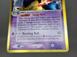 Pokemon Typhlosion Delta Species 12/101 EX Dragon Frontiers Reverse Holo LP sc - Image 3