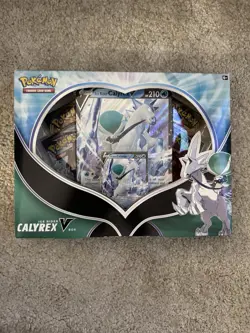 Pokemon TCG Ice Rider Calyrex V Collection Box - Sealed - Image 1