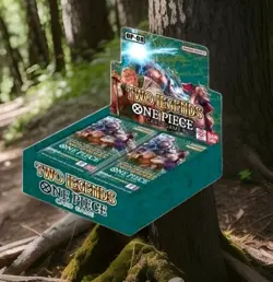 ONE PIECE TWO LEGENDS BOOSTER BOX OP-08 VINTAGE FACTORY SEALED!! HOTT! 📦 📦🔥🥵 - Image 1