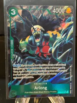 Arlong EB02-011 Alternate Art Anime 25th Collection One Piece Card English - Image 1
